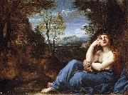 Annibale Carracci, Penitent Magdalen in a Landscape